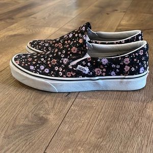 Vans Slip Ons floral